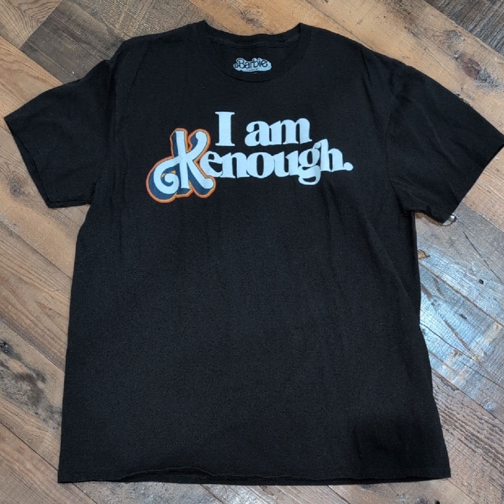 Mattel Black 'I Am Kenough' Graphic Tee